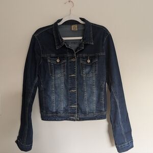 Nina Rossi Blue Denim Jacket size Large